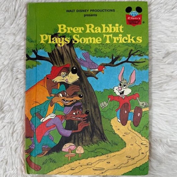 Vintage Set of 3 Disney Brer Rabbit Children's Books - Picture 6 of 13